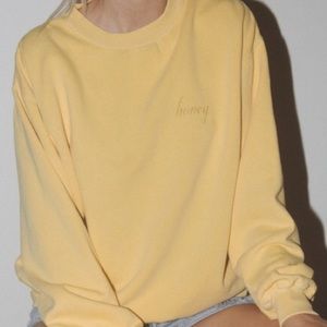 Honey brandy Melville sweater